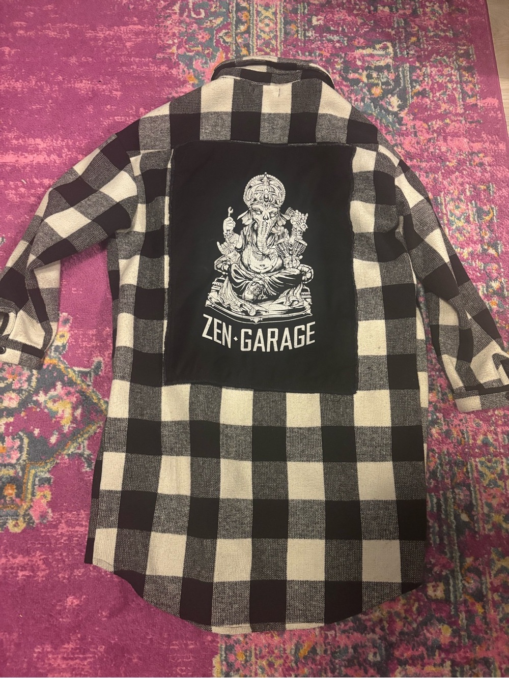 Om Boys Zen Garage heavyweight cotton jacket
